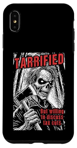 Tarrified Funny Gothic Horror Axt Tax Cuts Zombie Politik Hülle für iPhone XS Max Tarrified Funny Gothic Horror Axt Tax Cuts Zombie Politik Hülle für iPhone XS Max von Grandio Design Political Sarcasm Humor