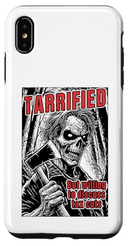 Tarrified Funny Gothic Horror Axt Tax Cuts Zombie Politik Hülle für iPhone XS Max Tarrified Funny Gothic Horror Axt Tax Cuts Zombie Politik Hülle für iPhone XS Max von Grandio Design Political Sarcasm Humor