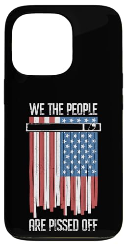 We The People Are Pissed Off US Amerika Flagge geschreddert Hülle für iPhone 13 Pro We The People Are Pissed Off US Amerika Flagge geschreddert Hülle für iPhone 13 Pro von Grandio Design Political Sarcasm Humor