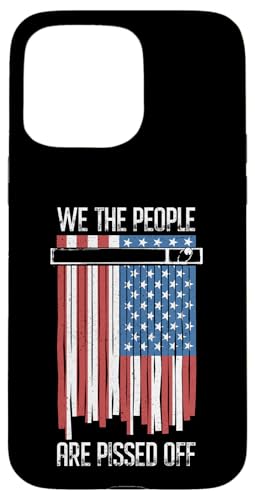 We The People Are Pissed Off US Amerika Flagge geschreddert Hülle für iPhone 15 Pro Max We The People Are Pissed Off US Amerika Flagge geschreddert Hülle für iPhone 15 Pro Max von Grandio Design Political Sarcasm Humor