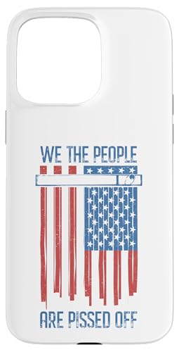 We The People Are Pissed Off US Amerika Flagge geschreddert Hülle für iPhone 15 Pro Max We The People Are Pissed Off US Amerika Flagge geschreddert Hülle für iPhone 15 Pro Max von Grandio Design Political Sarcasm Humor