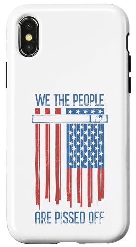We The People Are Pissed Off US Amerika Flagge geschreddert Hülle für iPhone X/XS We The People Are Pissed Off US Amerika Flagge geschreddert Hülle für iPhone X/XS von Grandio Design Political Sarcasm Humor