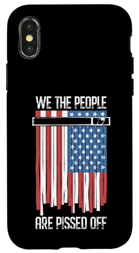 We The People Are Pissed Off US Amerika Flagge geschreddert Hülle für iPhone X/XS We The People Are Pissed Off US Amerika Flagge geschreddert Hülle für iPhone X/XS von Grandio Design Political Sarcasm Humor