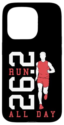 Full Marathon Runner 26.2 Run All Day Running Men Zitat Hülle für iPhone 15 Pro Full Marathon Runner 26.2 Run All Day Running Men Zitat Hülle für iPhone 15 Pro von Grandio Design Running Marathon Runner Training