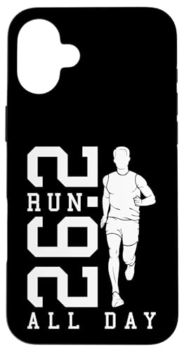 Full Marathon Runner 26.2 Run All Day Running Men Zitat Hülle für iPhone 16 Plus Full Marathon Runner 26.2 Run All Day Running Men Zitat Hülle für iPhone 16 Plus von Grandio Design Running Marathon Runner Training