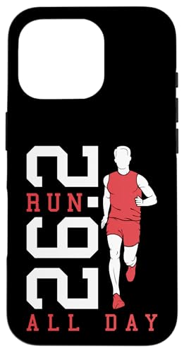 Full Marathon Runner 26.2 Run All Day Running Men Zitat Hülle für iPhone 16 Pro Full Marathon Runner 26.2 Run All Day Running Men Zitat Hülle für iPhone 16 Pro von Grandio Design Running Marathon Runner Training