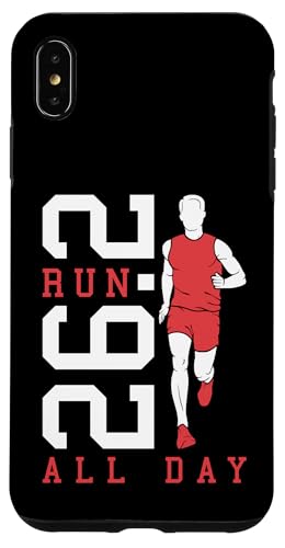 Full Marathon Runner 26.2 Run All Day Running Men Zitat Hülle für iPhone XS Max Full Marathon Runner 26.2 Run All Day Running Men Zitat Hülle für iPhone XS Max von Grandio Design Running Marathon Runner Training