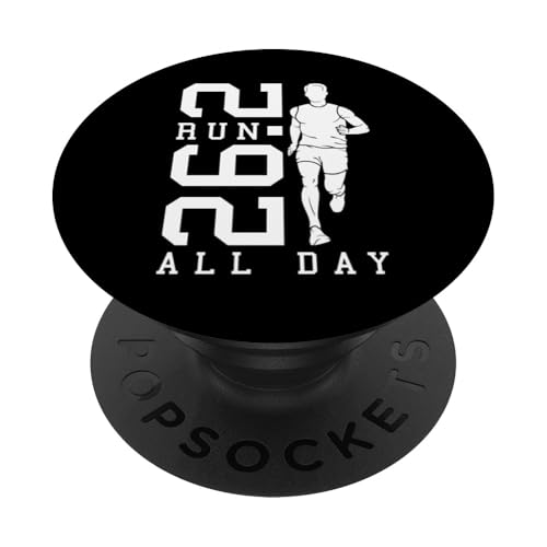 Full Marathon Runner 26.2 Run All Day Running Men Zitat PopSockets Klebender PopGrip Full Marathon Runner 26.2 Run All Day Running Men Zitat PopSockets Klebender PopGrip von Grandio Design Running Marathon Runner Training