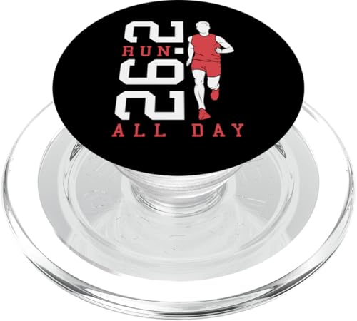 Full Marathon Runner 26.2 Run All Day Running Men Zitat PopSockets PopGrip für MagSafe Full Marathon Runner 26.2 Run All Day Running Men Zitat PopSockets PopGrip für MagSafe von Grandio Design Running Marathon Runner Training