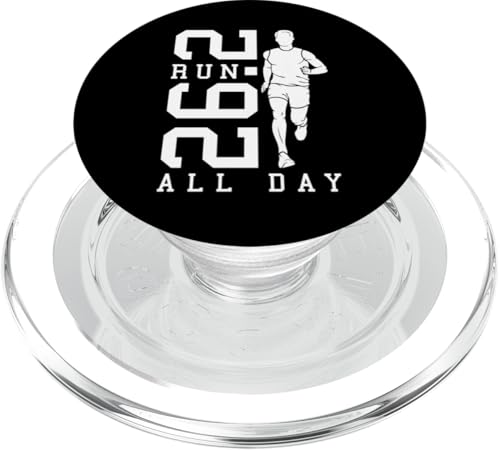 Full Marathon Runner 26.2 Run All Day Running Men Zitat PopSockets PopGrip für MagSafe Full Marathon Runner 26.2 Run All Day Running Men Zitat PopSockets PopGrip für MagSafe von Grandio Design Running Marathon Runner Training