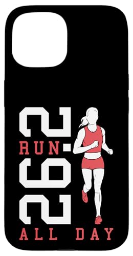 Full Marathon Runner 26.2 Run All Day Running Women Zitat Hülle für iPhone 15 Full Marathon Runner 26.2 Run All Day Running Women Zitat Hülle für iPhone 15 von Grandio Design Running Marathon Runner Training