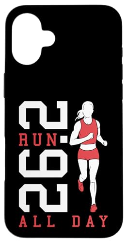 Full Marathon Runner 26.2 Run All Day Running Women Zitat Hülle für iPhone 16 Plus Full Marathon Runner 26.2 Run All Day Running Women Zitat Hülle für iPhone 16 Plus von Grandio Design Running Marathon Runner Training