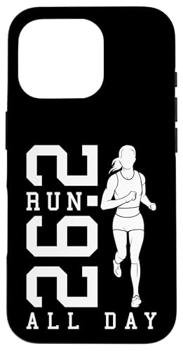 Full Marathon Runner 26.2 Run All Day Running Women Zitat Hülle für iPhone 16 Pro Full Marathon Runner 26.2 Run All Day Running Women Zitat Hülle für iPhone 16 Pro von Grandio Design Running Marathon Runner Training