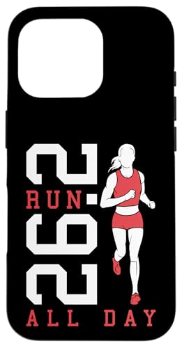 Full Marathon Runner 26.2 Run All Day Running Women Zitat Hülle für iPhone 16 Pro Full Marathon Runner 26.2 Run All Day Running Women Zitat Hülle für iPhone 16 Pro von Grandio Design Running Marathon Runner Training
