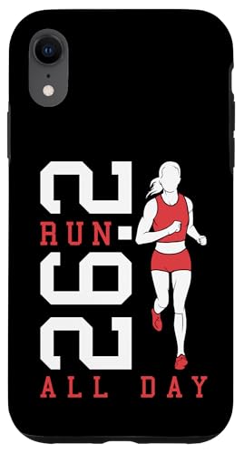 Full Marathon Runner 26.2 Run All Day Running Women Zitat Hülle für iPhone XR Full Marathon Runner 26.2 Run All Day Running Women Zitat Hülle für iPhone XR von Grandio Design Running Marathon Runner Training