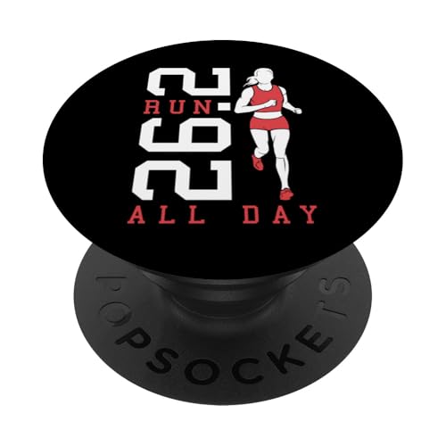 Full Marathon Runner 26.2 Run All Day Running Women Zitat PopSockets Klebender PopGrip Full Marathon Runner 26.2 Run All Day Running Women Zitat PopSockets Klebender PopGrip von Grandio Design Running Marathon Runner Training