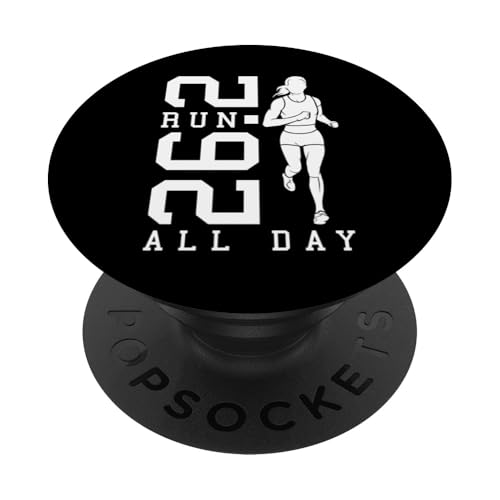 Full Marathon Runner 26.2 Run All Day Running Women Zitat PopSockets Klebender PopGrip Full Marathon Runner 26.2 Run All Day Running Women Zitat PopSockets Klebender PopGrip von Grandio Design Running Marathon Runner Training