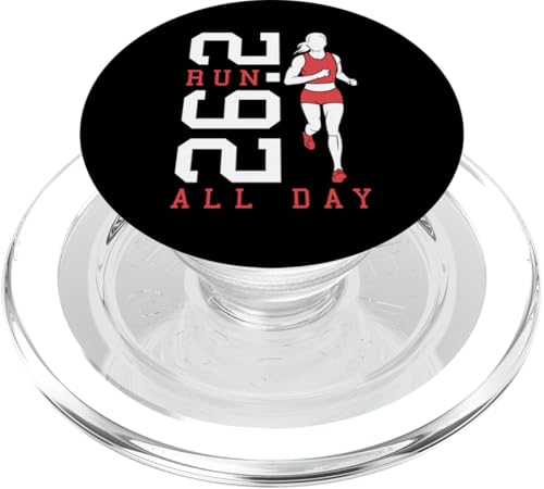Full Marathon Runner 26.2 Run All Day Running Women Zitat PopSockets PopGrip für MagSafe Full Marathon Runner 26.2 Run All Day Running Women Zitat PopSockets PopGrip für MagSafe von Grandio Design Running Marathon Runner Training