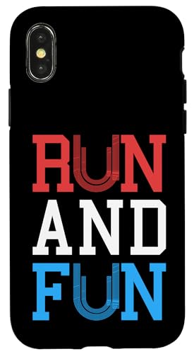 Run Fun Track and Field Runner Motivational Running Zitat Hülle für iPhone X/XS Run Fun Track and Field Runner Motivational Running Zitat Hülle für iPhone X/XS von Grandio Design Running Marathon Runner Training