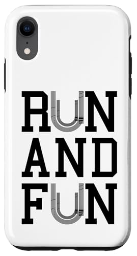 Run Fun Track and Field Runner Motivational Running Zitat Hülle für iPhone XR Run Fun Track and Field Runner Motivational Running Zitat Hülle für iPhone XR von Grandio Design Running Marathon Runner Training