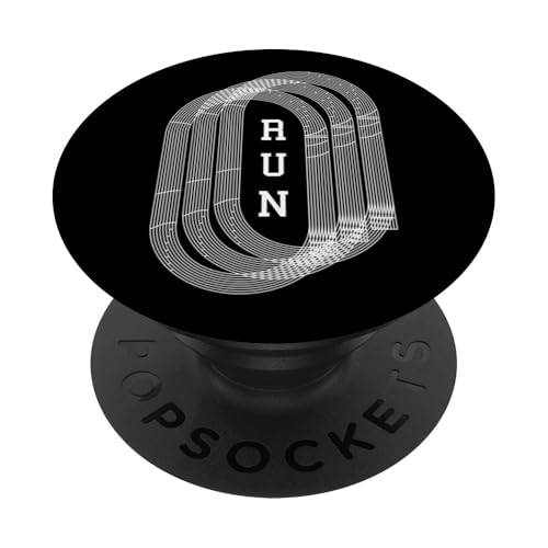 Run Track and Field Runner Motivational Running Zitat PopSockets Klebender PopGrip Run Track and Field Runner Motivational Running Zitat PopSockets Klebender PopGrip von Grandio Design Running Marathon Runner Training