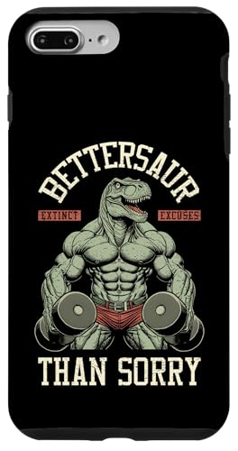 Dinosaurier Gym Bettersaur Better Sore Than Sorry Funny Trex Hülle für iPhone 7 Plus/8 Plus Dinosaurier Gym Bettersaur Better Sore Than Sorry Funny Trex Hülle für iPhone 7 Plus/8 Plus von Grandio Design Sports Training And Fitness
