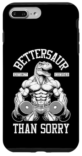 Dinosaurier Gym Bettersaur Better Sore Than Sorry Funny Trex Hülle für iPhone 7 Plus/8 Plus Dinosaurier Gym Bettersaur Better Sore Than Sorry Funny Trex Hülle für iPhone 7 Plus/8 Plus von Grandio Design Sports Training And Fitness