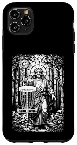 Disc Golf Jesus Christus Buntglas Waldkorb Golfer Hülle für iPhone 11 Pro Max Disc Golf Jesus Christus Buntglas Waldkorb Golfer Hülle für iPhone 11 Pro Max von Grandio Design Sports Training And Fitness
