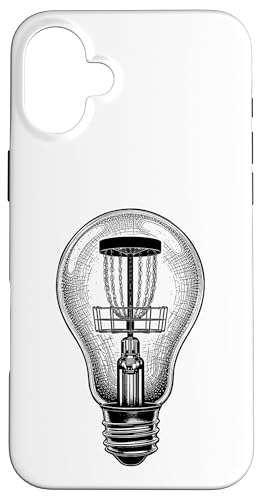 Disc Golf Player Glühbirne Korb Gute Idee Golfer Hülle für iPhone 16 Plus von Grandio Design Sports Training And Fitness