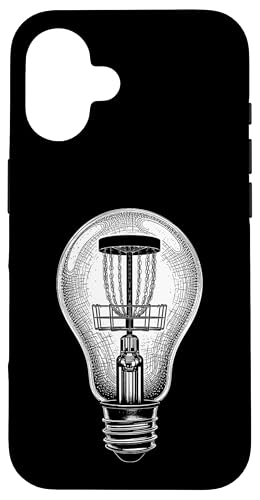 Disc Golf Player Glühbirne Korb Gute Idee Golfer Hülle für iPhone 16 von Grandio Design Sports Training And Fitness