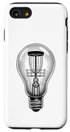 Disc Golf Player Glühbirne Korb Gute Idee Golfer Hülle für iPhone SE (2020) / 7 / 8 von Grandio Design Sports Training And Fitness