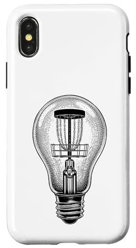 Disc Golf Player Glühbirne Korb Gute Idee Golfer Hülle für iPhone X/XS von Grandio Design Sports Training And Fitness