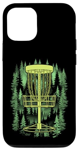 Disc Golfkorb Forest Course Funny Woods Golfer Trees Hülle für iPhone 12/12 Pro von Grandio Design Sports Training And Fitness