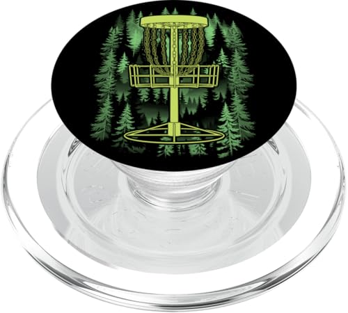 Disc Golfkorb Forest Course Funny Woods Golfer Trees PopSockets PopGrip für MagSafe Disc Golfkorb Forest Course Funny Woods Golfer Trees PopSockets PopGrip für MagSafe von Grandio Design Sports Training And Fitness