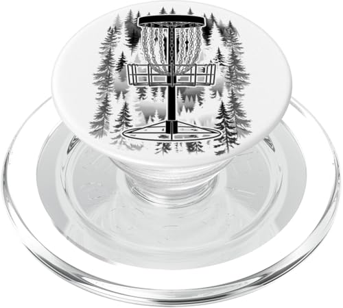 Disc Golfkorb Forest Course Funny Woods Golfer Trees PopSockets PopGrip für MagSafe Disc Golfkorb Forest Course Funny Woods Golfer Trees PopSockets PopGrip für MagSafe von Grandio Design Sports Training And Fitness