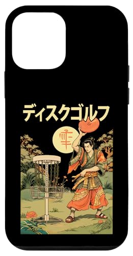 Disc Golfkorb Samurai Vintage Japanischer Golfer Kanji Hülle für iPhone 12 mini von Grandio Design Sports Training And Fitness