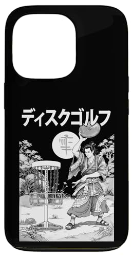 Disc Golfkorb Samurai Vintage Japanischer Golfer Kanji Hülle für iPhone 13 Pro Disc Golfkorb Samurai Vintage Japanischer Golfer Kanji Hülle für iPhone 13 Pro von Grandio Design Sports Training And Fitness