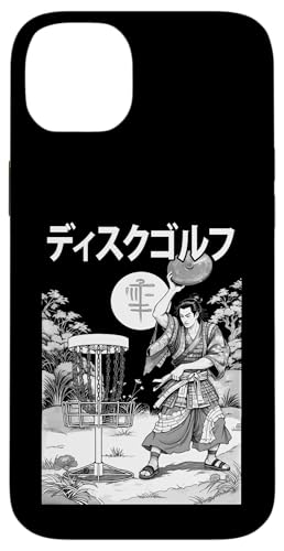 Disc Golfkorb Samurai Vintage Japanischer Golfer Kanji Hülle für iPhone 14 Plus Disc Golfkorb Samurai Vintage Japanischer Golfer Kanji Hülle für iPhone 14 Plus von Grandio Design Sports Training And Fitness