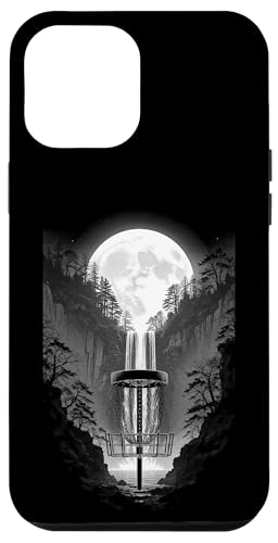 Discgolf-Spieler, lustiger Wald, Mond, Wasserfall, Korb, Bäume Hülle für iPhone 12 Pro Max Discgolf-Spieler, lustiger Wald, Mond, Wasserfall, Korb, Bäume Hülle für iPhone 12 Pro Max von Grandio Design Sports Training And Fitness