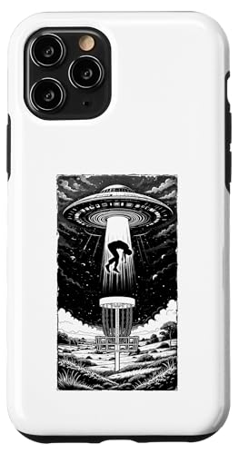 Discgolf UFO Lustiger Korb mit fliegender Untertasse, Alien-Entführung Hülle für iPhone 11 Pro Discgolf UFO Lustiger Korb mit fliegender Untertasse, Alien-Entführung Hülle für iPhone 11 Pro von Grandio Design Sports Training And Fitness
