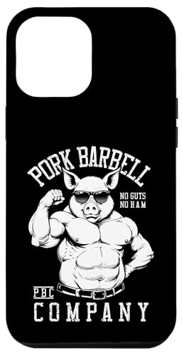 Pork Barbell Company Lustiges Fitnessstudio Buff Pig Bodybuilding Fitness Hülle für iPhone 12 Pro Max von Grandio Design Sports Training And Fitness