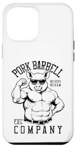 Pork Barbell Company Lustiges Fitnessstudio Buff Pig Bodybuilding Fitness Hülle für iPhone 12 Pro Max von Grandio Design Sports Training And Fitness