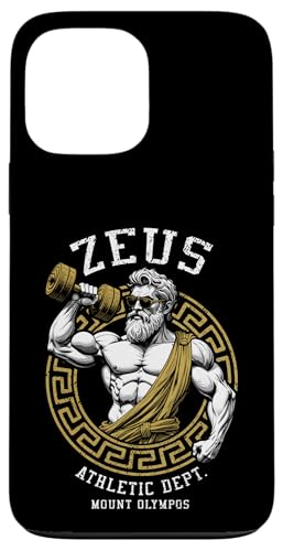Zeus Gym Athletic Department Lustiger griechischer Gott Workout Muskel Hülle für iPhone 13 Pro Max Zeus Gym Athletic Department Lustiger griechischer Gott Workout Muskel Hülle für iPhone 13 Pro Max von Grandio Design Sports Training And Fitness