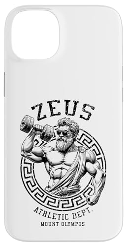 Zeus Gym Athletic Department Lustiger griechischer Gott Workout Muskel Hülle für iPhone 14 Plus Zeus Gym Athletic Department Lustiger griechischer Gott Workout Muskel Hülle für iPhone 14 Plus von Grandio Design Sports Training And Fitness