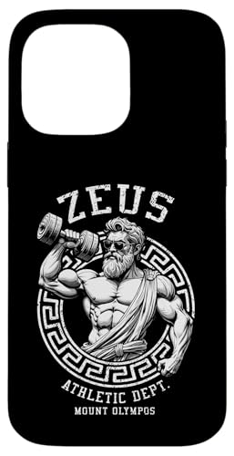 Zeus Gym Athletic Department Lustiger griechischer Gott Workout Muskel Hülle für iPhone 14 Pro Max Zeus Gym Athletic Department Lustiger griechischer Gott Workout Muskel Hülle für iPhone 14 Pro Max von Grandio Design Sports Training And Fitness