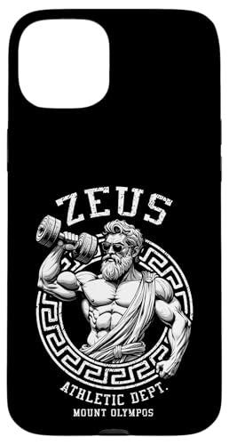 Zeus Gym Athletic Department Lustiger griechischer Gott Workout Muskel Hülle für iPhone 15 Plus Zeus Gym Athletic Department Lustiger griechischer Gott Workout Muskel Hülle für iPhone 15 Plus von Grandio Design Sports Training And Fitness