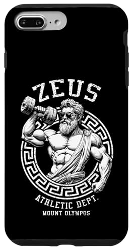 Zeus Gym Athletic Department Lustiger griechischer Gott Workout Muskel Hülle für iPhone 7 Plus/8 Plus Zeus Gym Athletic Department Lustiger griechischer Gott Workout Muskel Hülle für iPhone 7 Plus/8 Plus von Grandio Design Sports Training And Fitness