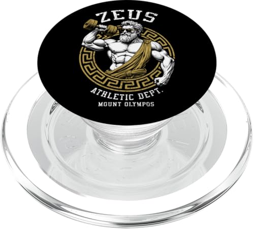 Zeus Gym Athletic Department Lustiger griechischer Gott Workout Muskel PopSockets PopGrip für MagSafe Zeus Gym Athletic Department Lustiger griechischer Gott Workout Muskel PopSockets PopGrip für MagSafe von Grandio Design Sports Training And Fitness