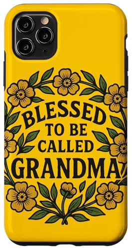 Gesegnet, Oma genannt zu werden, Illustration, Omas Design Hülle für iPhone 11 Pro Max von Grandmas Love Snugg