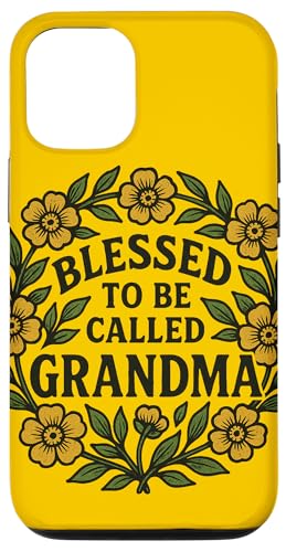 Gesegnet, Oma genannt zu werden, Illustration, Omas Design Hülle für iPhone 12/12 Pro von Grandmas Love Snugg